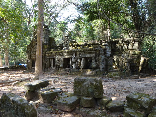 Die buddhistische Klosteranlage Ta Prohm in Angkor aus dem 12. Jh.