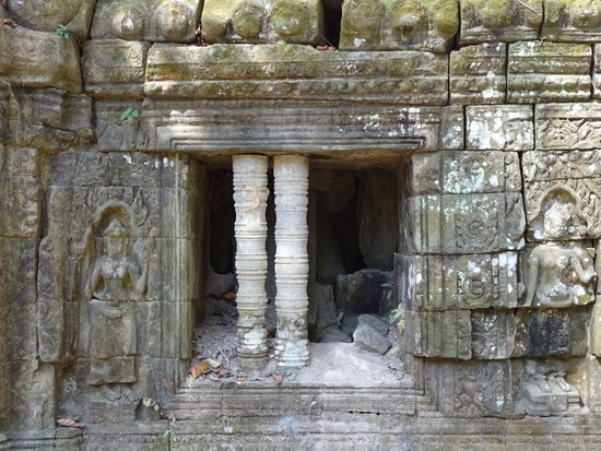 Die buddhistische Klosteranlage Ta Prohm in Angkor aus dem 12. Jh.