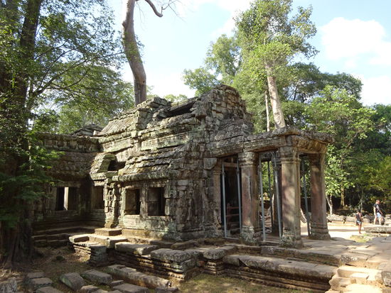 Die buddhistische Klosteranlage Ta Prohm in Angkor aus dem 12. Jh.