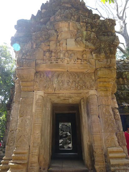 Die buddhistische Klosteranlage Ta Prohm in Angkor aus dem 12. Jh.