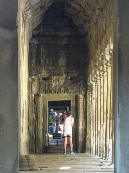 Die buddhistische Klosteranlage Ta Prohm in Angkor aus dem 12. Jh.