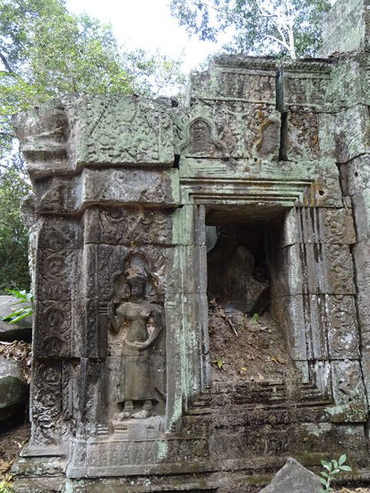 Die buddhistische Klosteranlage Ta Prohm in Angkor aus dem 12. Jh.