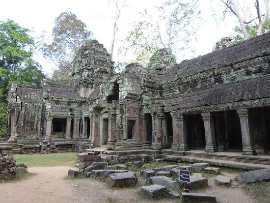 Die buddhistische Klosteranlage Ta Prohm in Angkor aus dem 12. Jh.