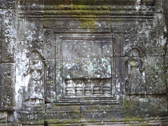 Buddhistischer Tempel Preah Khan in Angkor aus dem 12. Jh.