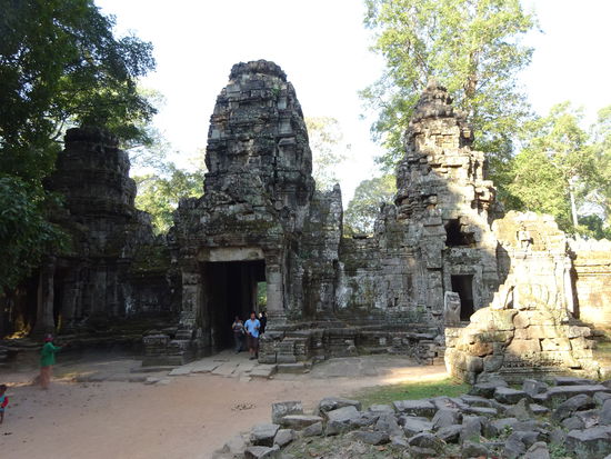 Buddhistischer Tempel Preah Khan in Angkor aus dem 12. Jh.