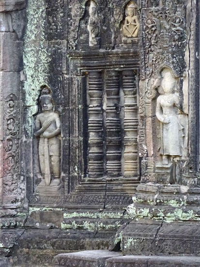 Buddhistischer Tempel Preah Khan in Angkor aus dem 12. Jh.