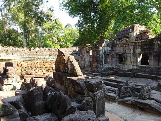 Buddhistischer Tempel Preah Khan in Angkor aus dem 12. Jh.