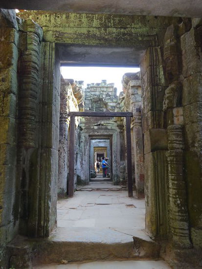 Buddhistischer Tempel Preah Khan in Angkor aus dem 12. Jh.