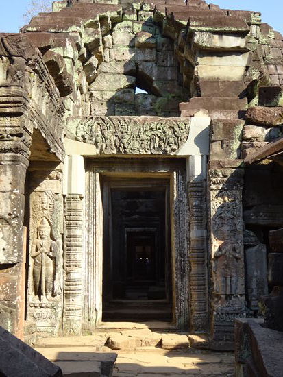 Buddhistischer Tempel Preah Khan in Angkor aus dem 12. Jh.