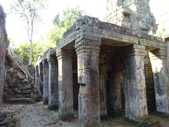 Buddhistischer Tempel Preah Khan in Angkor aus dem 12. Jh.