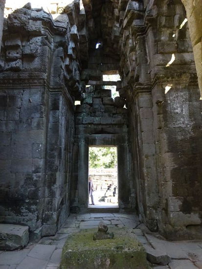 Buddhistischer Tempel Preah Khan in Angkor aus dem 12. Jh.