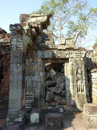 Buddhistischer Tempel Preah Khan in Angkor aus dem 12. Jh.