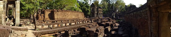 Buddhistischer Tempel Preah Khan in Angkor aus dem 12. Jh.