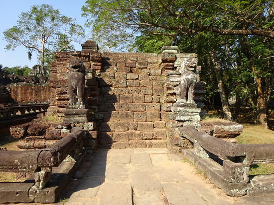 Buddhistischer Tempel Preah Khan in Angkor aus dem 12. Jh.