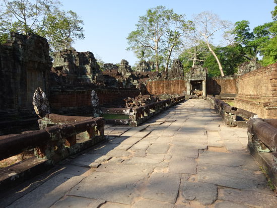Buddhistischer Tempel Preah Khan in Angkor aus dem 12. Jh.
