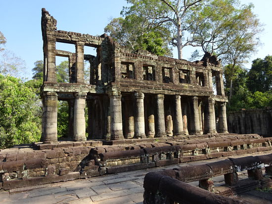 Buddhistischer Tempel Preah Khan in Angkor aus dem 12. Jh.