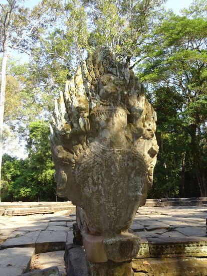 Buddhistischer Tempel Preah Khan in Angkor aus dem 12. Jh.