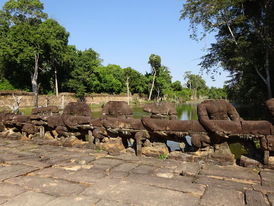 Buddhistischer Tempel Preah Khan in Angkor aus dem 12. Jh.