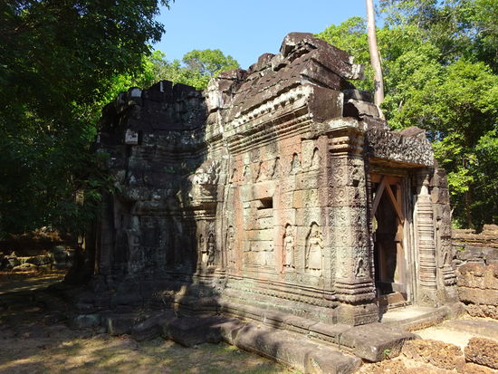 Buddhistischer Tempel Krol Ko in Angkor aus dem 12. Jh.