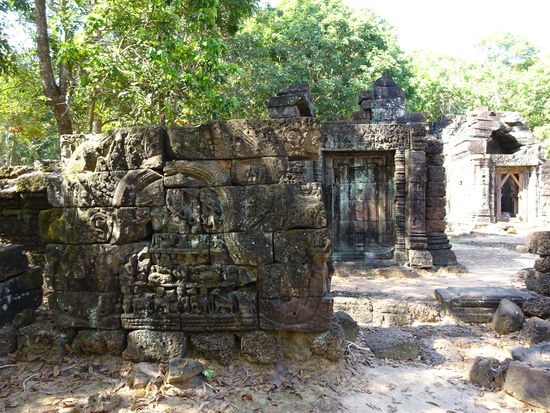 Buddhistischer Tempel Krol Ko in Angkor aus dem 12. Jh.