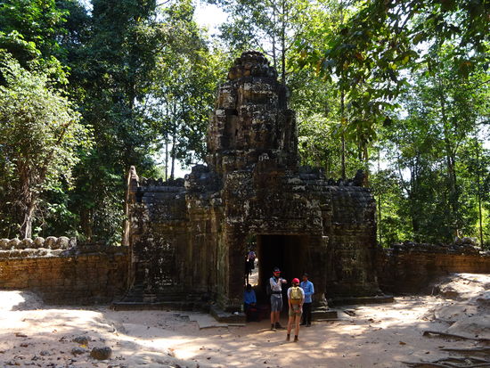 Buddhistischer Tempel Ta Som in Angkor aus dem 12. Jh.