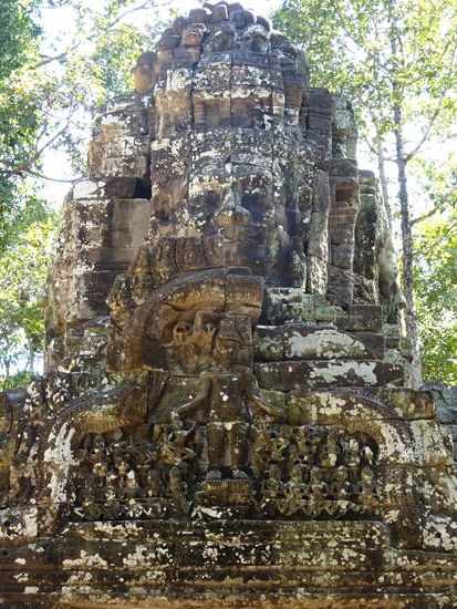 Buddhistischer Tempel Ta Som in Angkor aus dem 12. Jh.