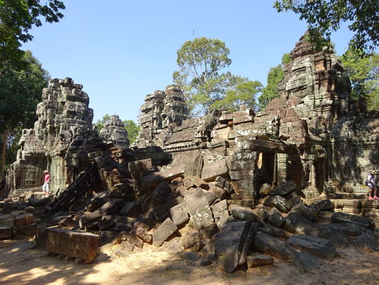 Buddhistischer Tempel Ta Som in Angkor aus dem 12. Jh.