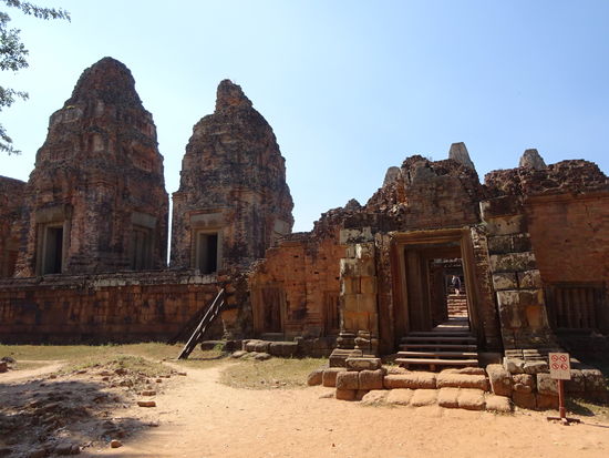 Der Hindu - Tempel Pre Rup ist der bedeutendste in Angkor aus dem 10. Jh.