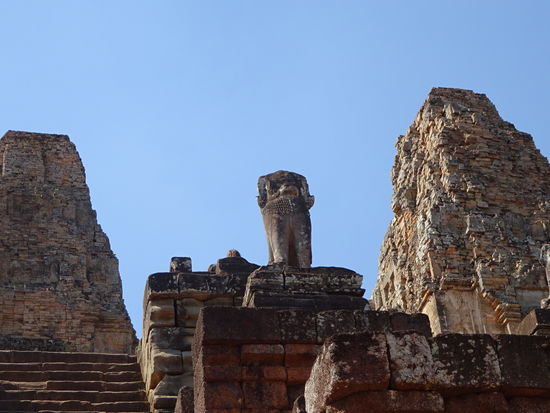 Der Hindu - Tempel Pre Rup ist der bedeutendste in Angkor aus dem 10. Jh.