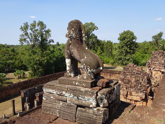 Der Hindu - Tempel Pre Rup ist der bedeutendste in Angkor aus dem 10. Jh.