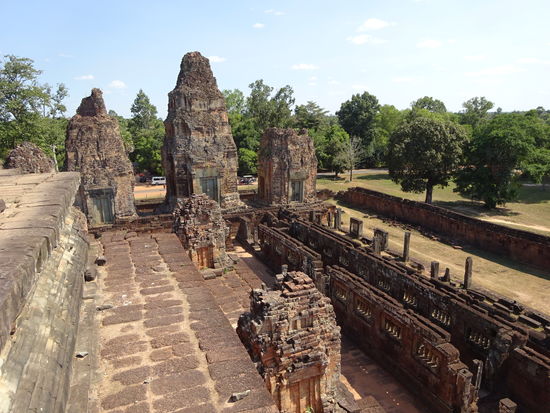 Der Hindu - Tempel Pre Rup ist der bedeutendste in Angkor aus dem 10. Jh.