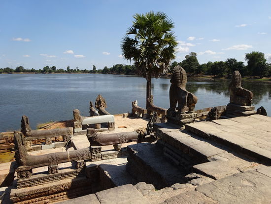Srah Srang das königliche Bad der Khmer in Angkor aus dem 10. Jh.