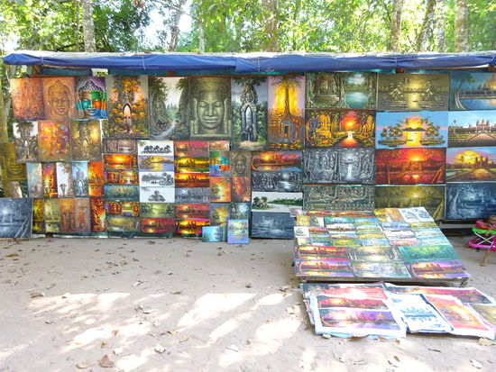 Händler am Wegesrand