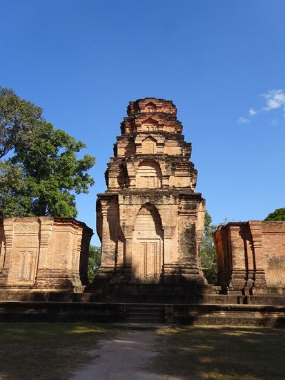 Der Hindu - Tempel  Prasat Kravat in Angkor aus dem 10. Jh.