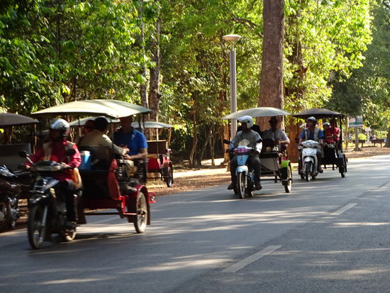 Die ersten Tage in Angkor sind vorbei und es geht zurück zum Hotel