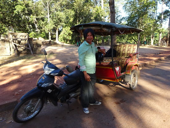 Mein Tuk Tuk Fahrer für den heutigen Tag 