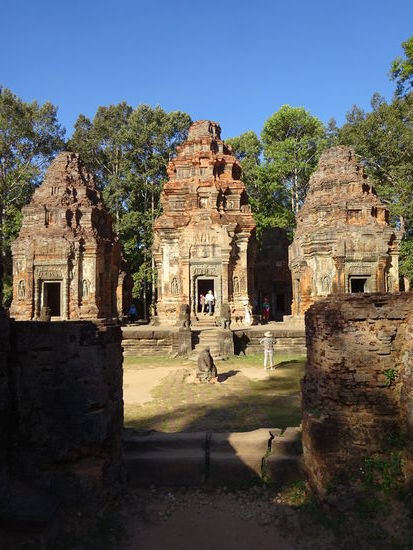Bakong Tempel der Roluos Gruppe aus dem 9. Jh.