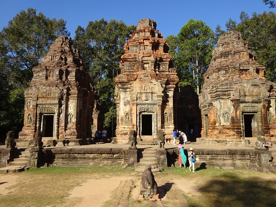 Bakong Tempel der Roluos Gruppe aus dem 9. Jh.
