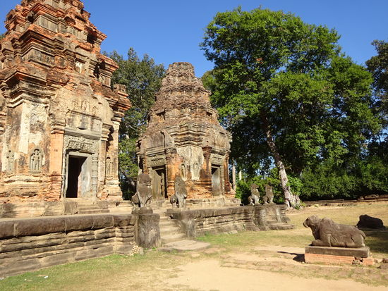 Bakong Tempel der Roluos Gruppe aus dem 9. Jh.