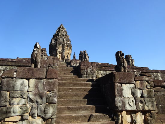 Preah Ko Tempel der Roluos Gruppe aus dem 9. Jh.