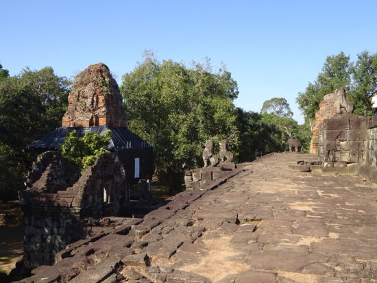 Preah Ko Tempel der Roluos Gruppe aus dem 9. Jh.