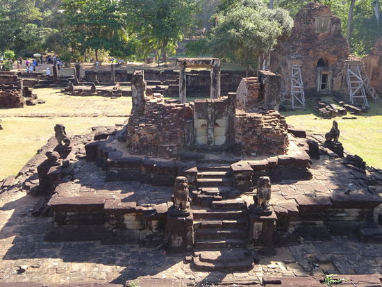 Preah Ko Tempel der Roluos Gruppe aus dem 9. Jh.