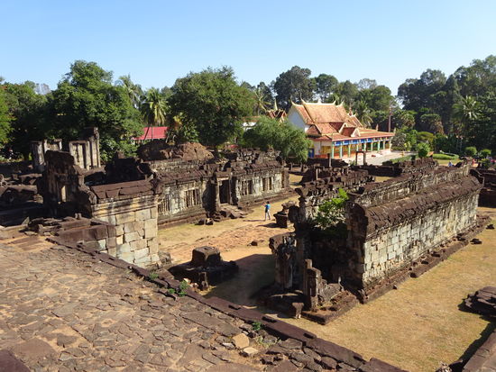 Preah Ko Tempel der Roluos Gruppe aus dem 9. Jh.