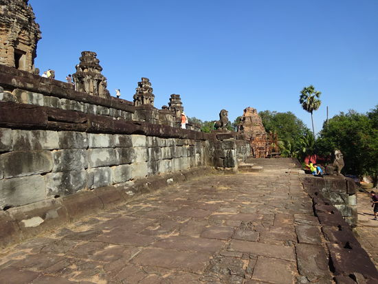Preah Ko Tempel der Roluos Gruppe aus dem 9. Jh.