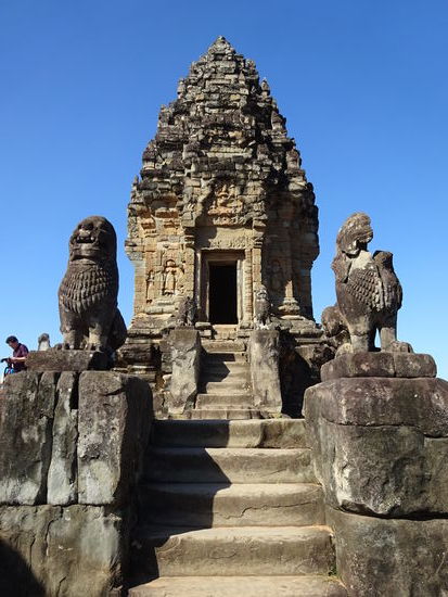 Preah Ko Tempel der Roluos Gruppe aus dem 9. Jh.