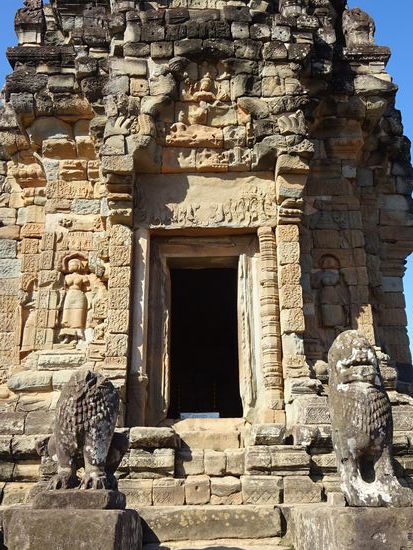 Preah Ko Tempel der Roluos Gruppe aus dem 9. Jh.