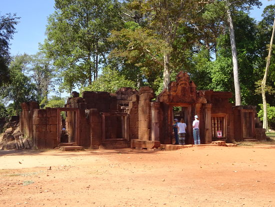 Eingang zum Banteay Srei Tempel
