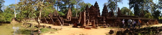 Der Hindu - Tempel Banteay Srei aus dem 10. Jh.