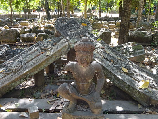 Der Hindu - Tempel Banteay Srei aus dem 10. Jh.