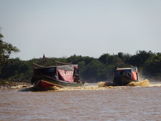 Unterwegs zum Tonle Sap
